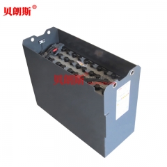 【貝朗斯】VSFL280進口叉車電池48V 力至優FBT13PN-67-300三支點叉車電池安裝圖